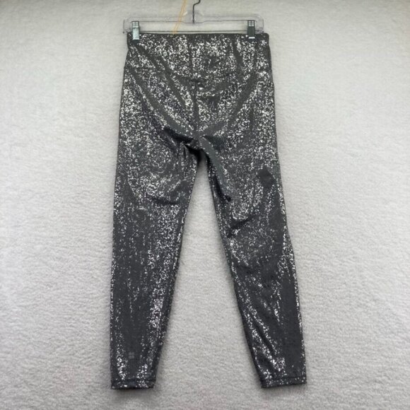 Sweaty Betty London Womens Leggings Size 12 Gray Goddess Terrazzo Foil - Picture 3 of 10